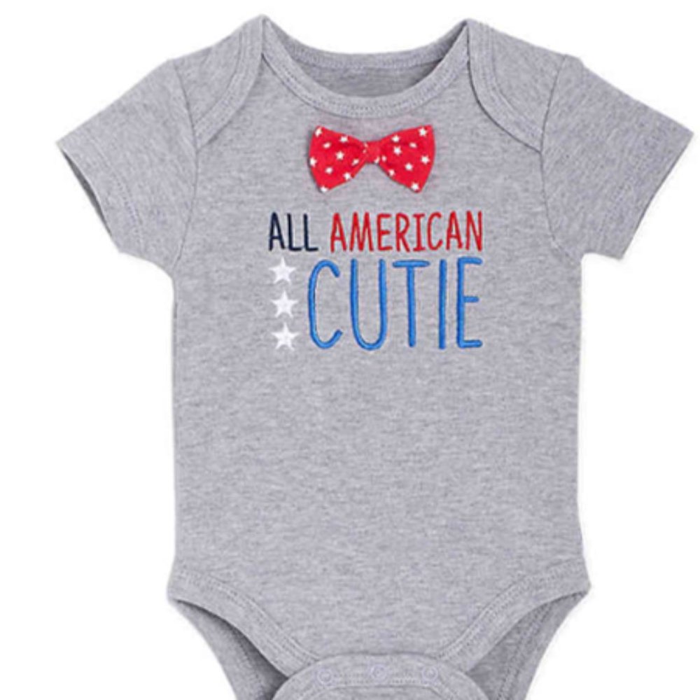 BabyGEAR™  "All American Cutie" Short Sleev